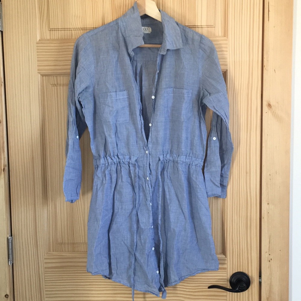 Velvet brand shirt dress, size S